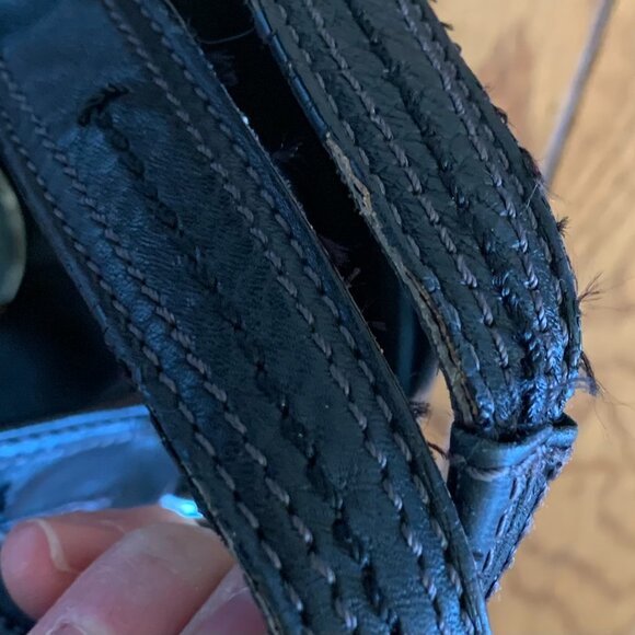 Coach Black Leather Bag - Picture 2 of 3